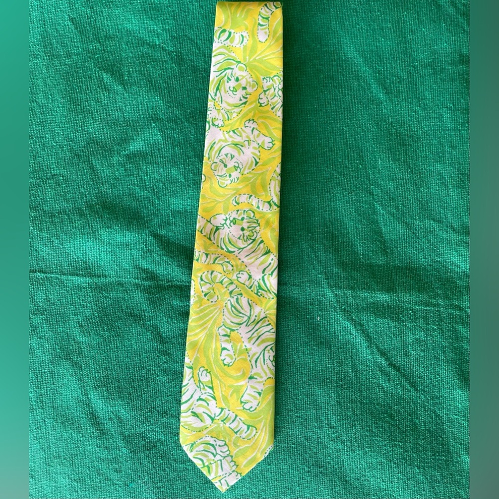 🐯HP🐯Lilly Pulitzer Tiger Pop Tie